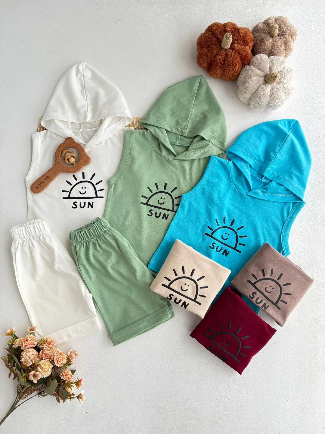 تاپ شلوارک پسرانه sun برند امین